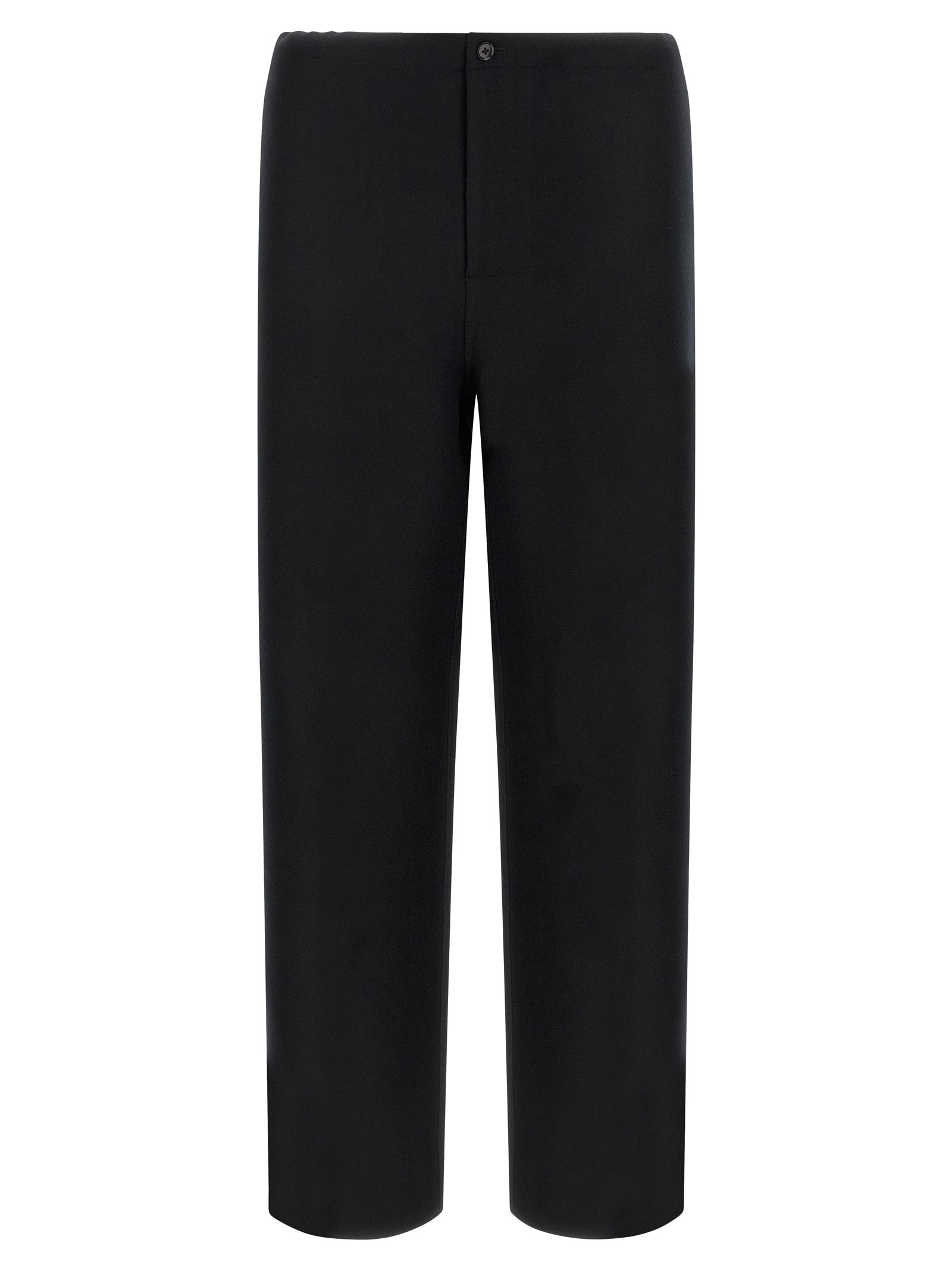 Black Cashmere Casual Pants