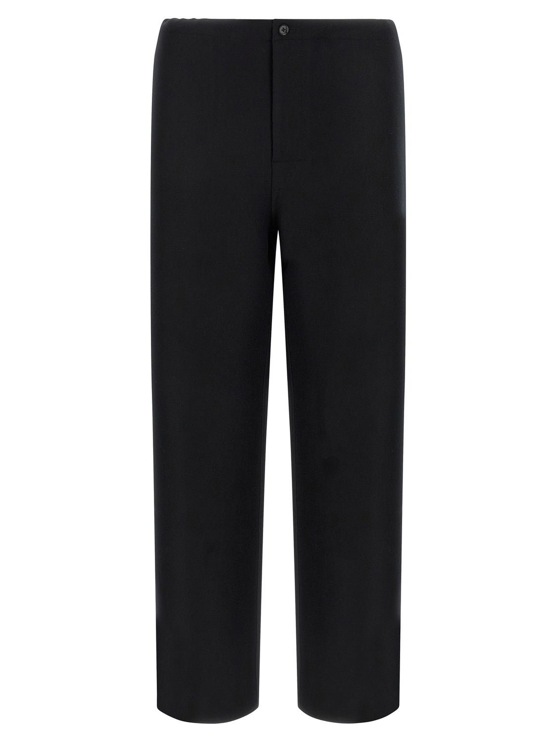 Black Cashmere Casual Pants