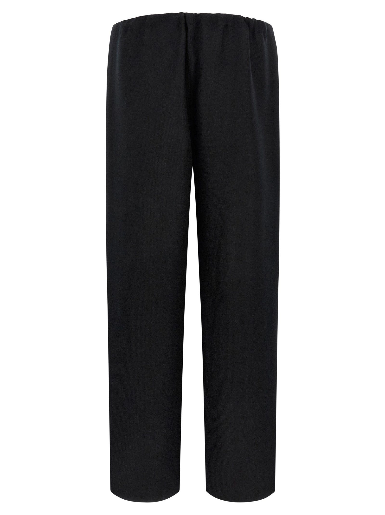 Black Cashmere Casual Pants