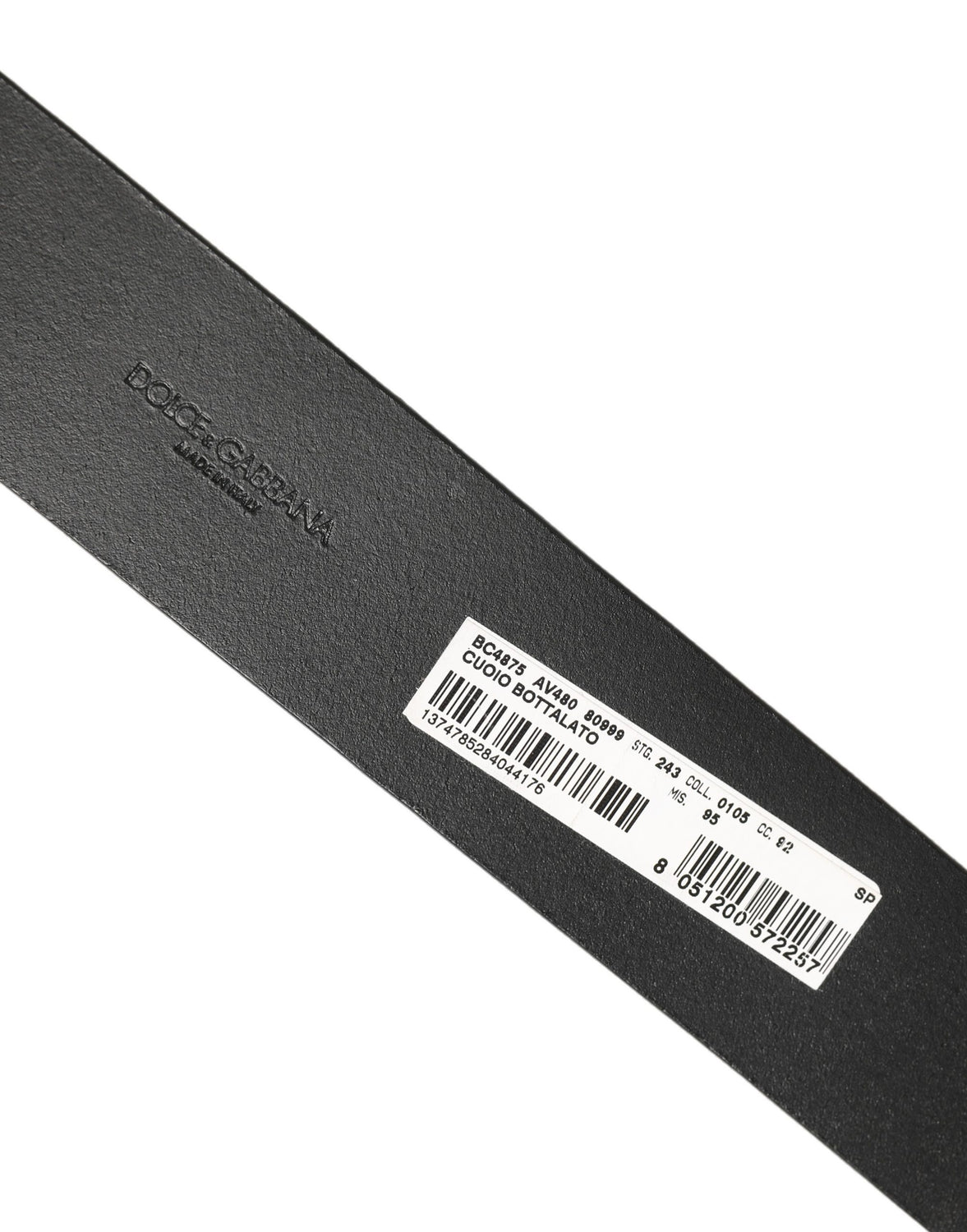 Black Leather Silver Tone Square Buckle Belt