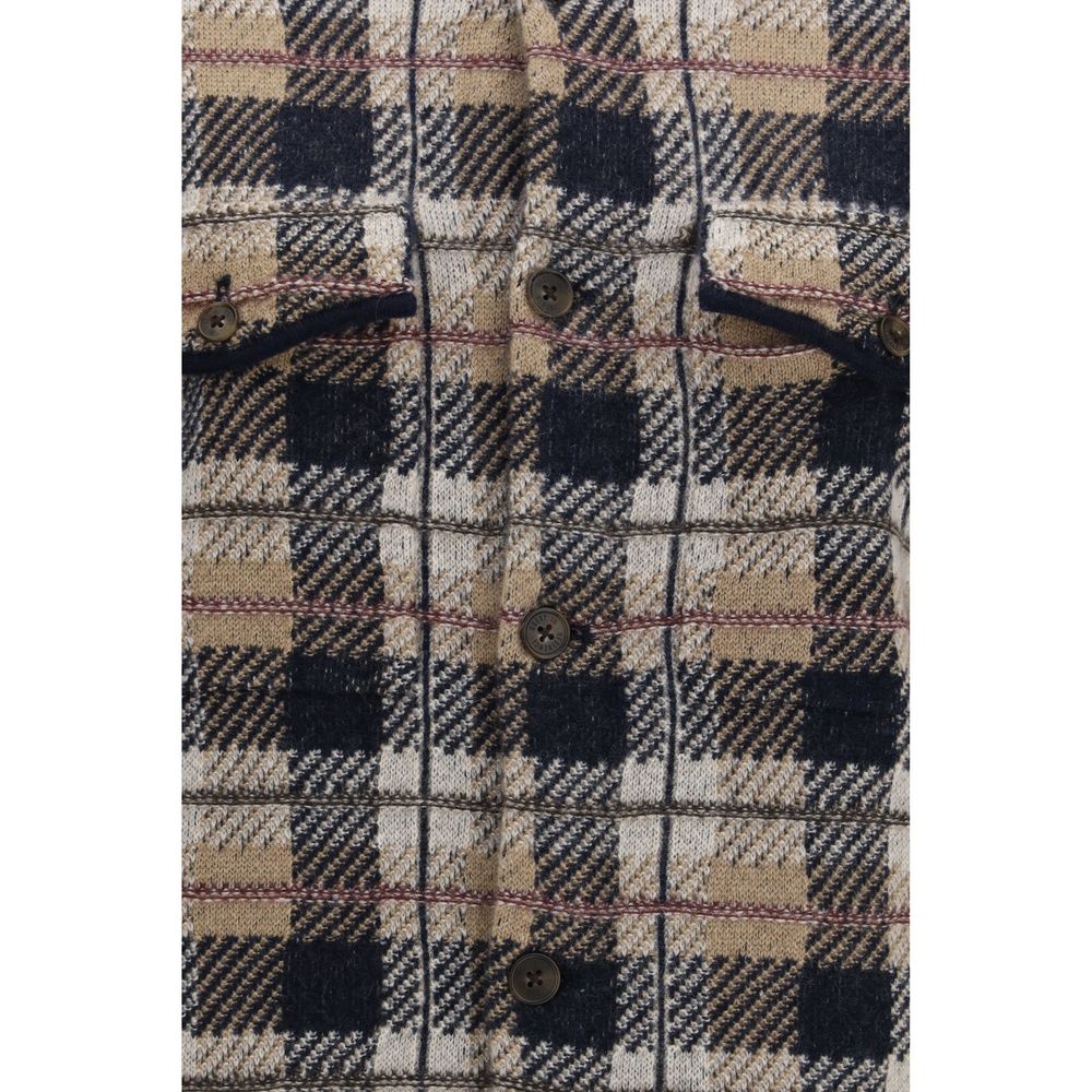 Brown Cashmere Shirt