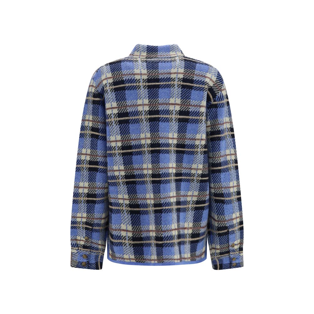 Blue Cashmere Shirt