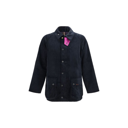 Blue Cotton Shell Jacket