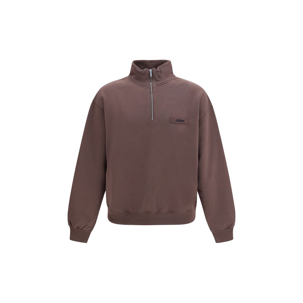 Brown Cotton Sweatshirt
