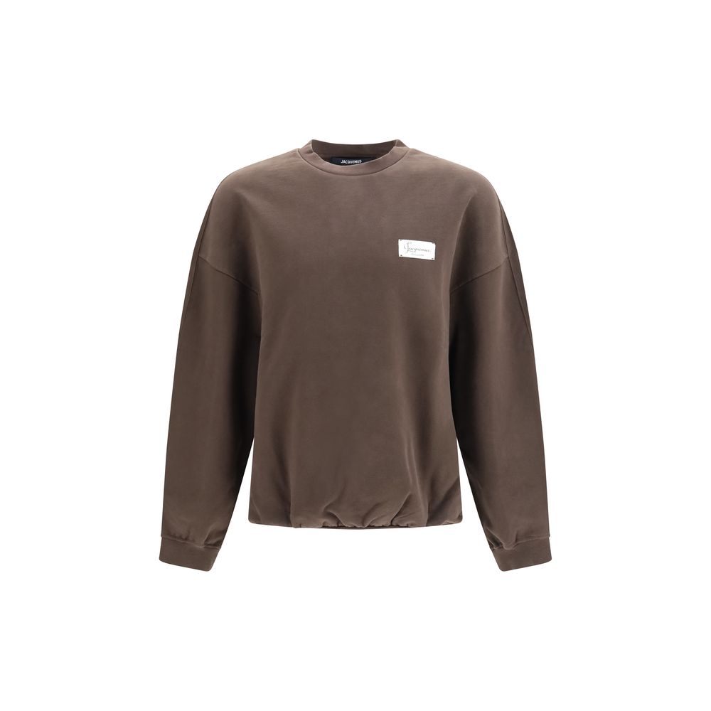 Brown Cotton Sweatshirt