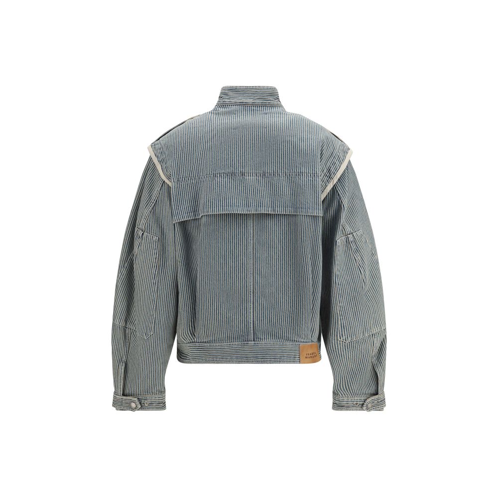 Blue Cotton Denim Jacket