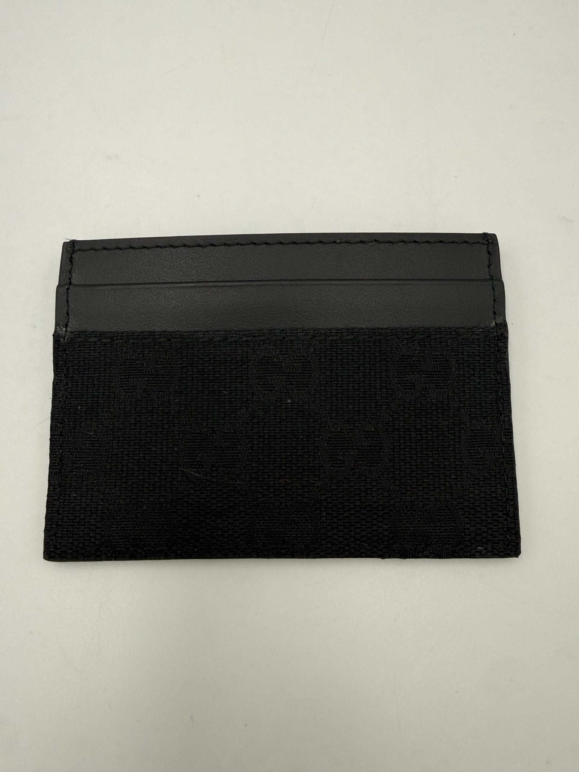 GUCCI GG Canvas Black Cardholder
