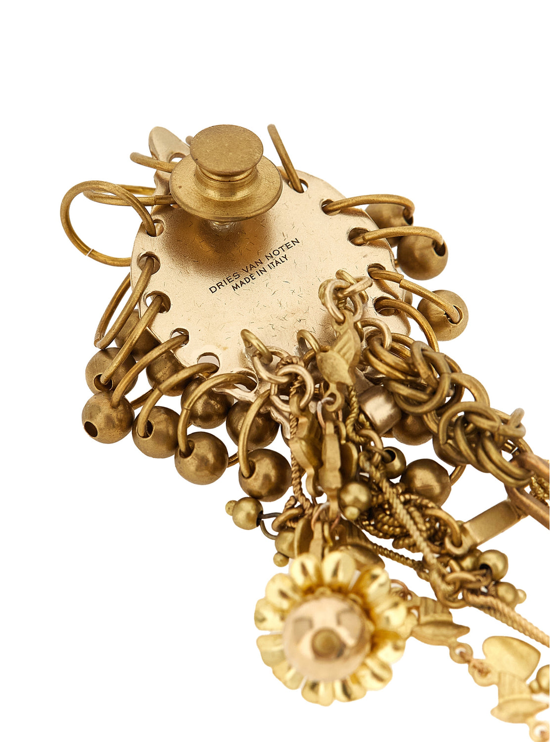 Gold Brass Broch