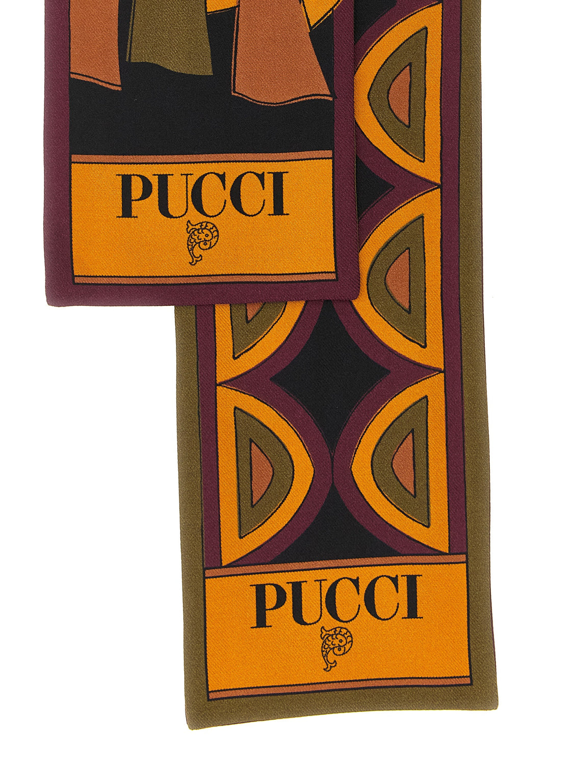 Multicolor Silk Scarf