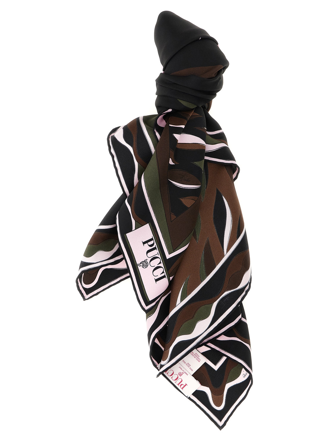 Multicolor Silk Scarf