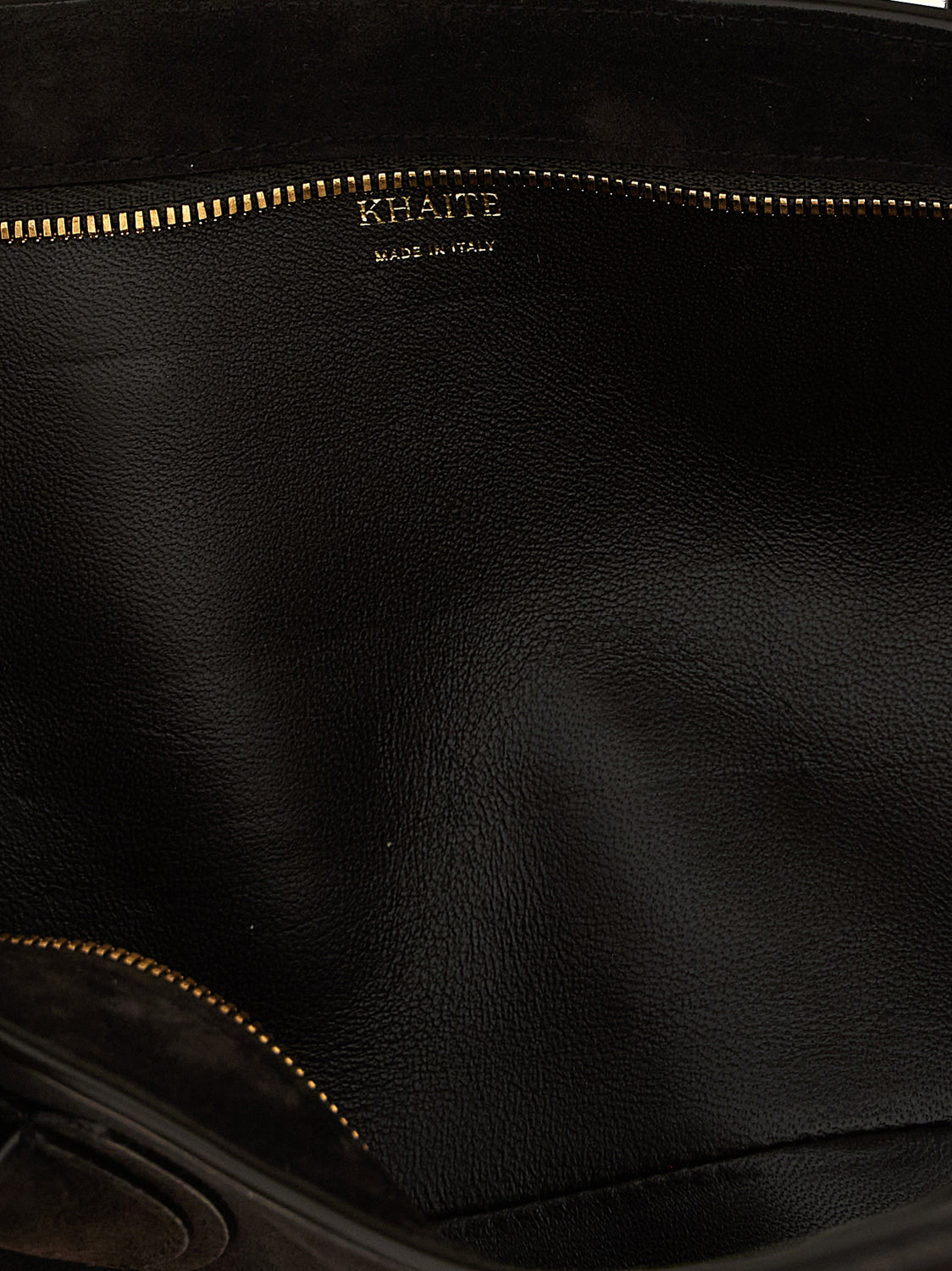 Brown Calfskin Shoulder Bag