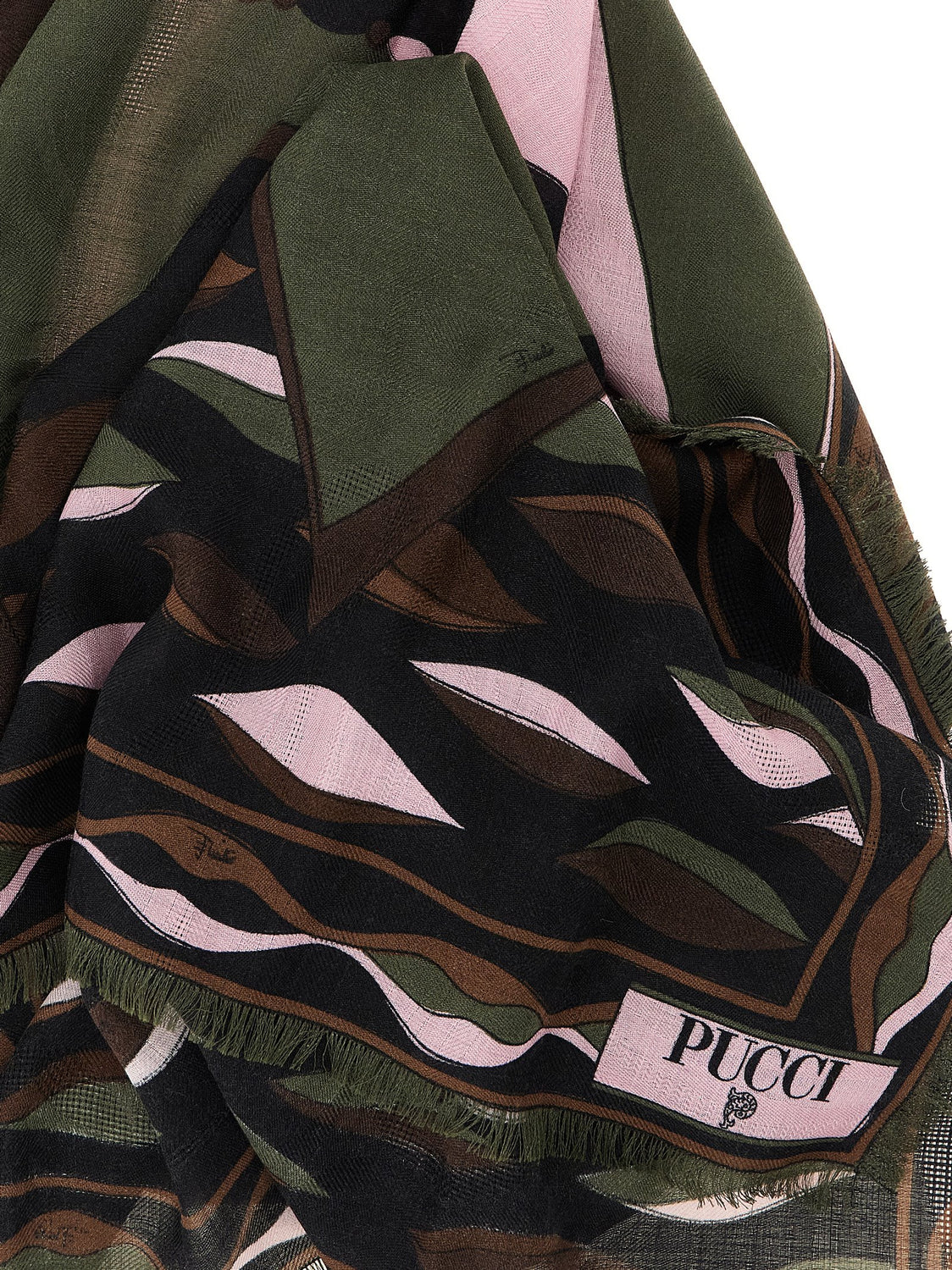 Multicolor Silk Scarf