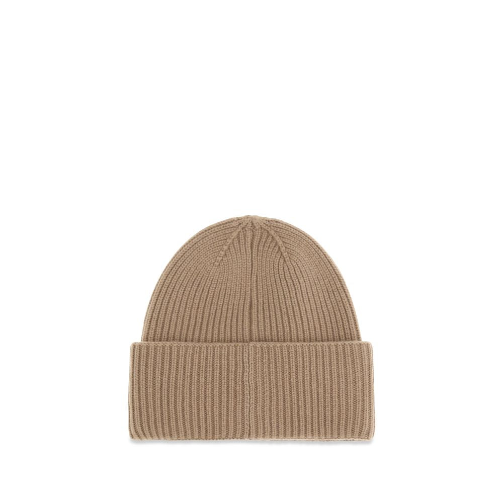 Beige Cashmere Beanie