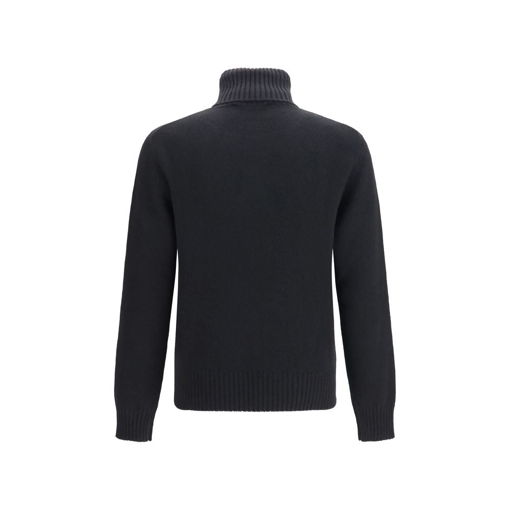 Black Wool Oves Aries Sweatshirt