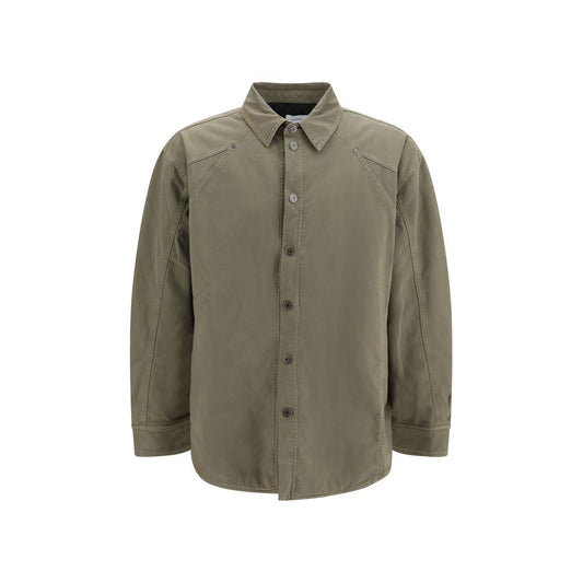 Bicolor Cotton Shell Jacket
