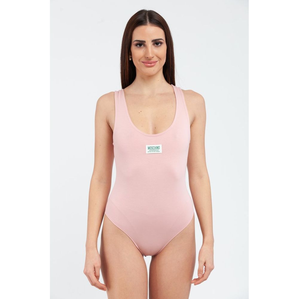 Multicolor Cotton One-Piece Swimsuit