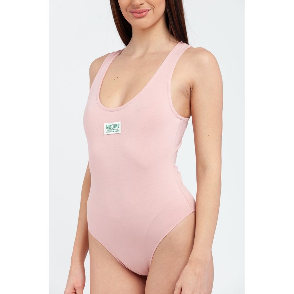 Multicolor Cotton One-Piece Swimsuit