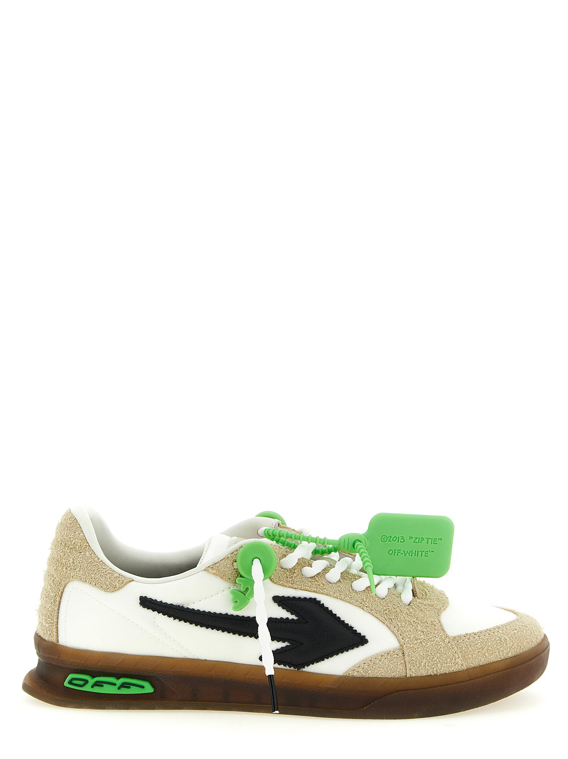 Multicolor Nylon Athletic Sneakers