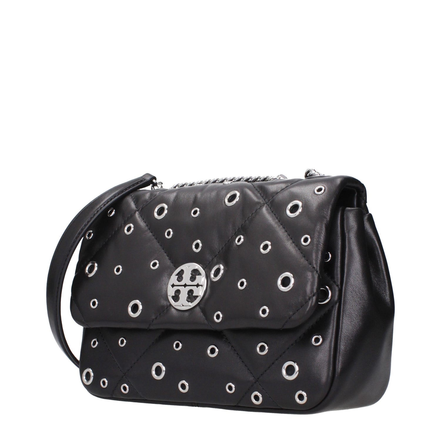 Black Leather Crossbody Bag