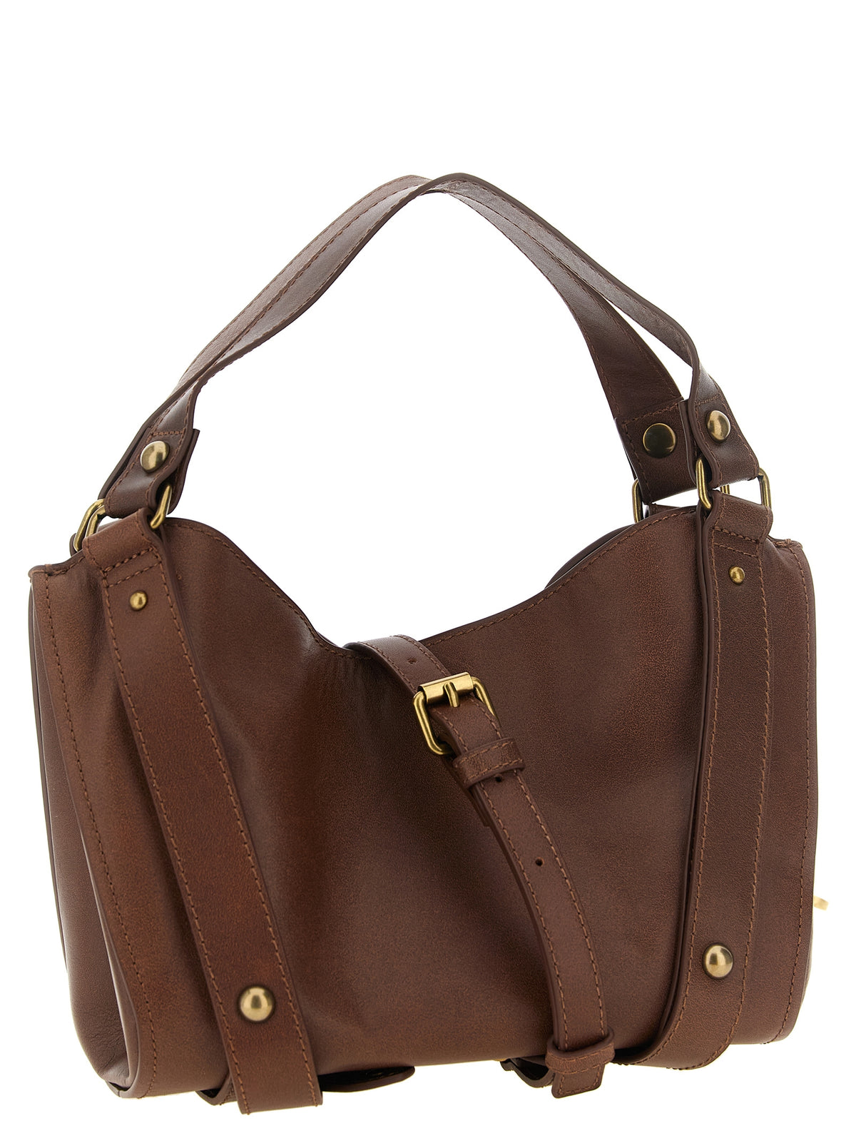Brown Other Fibres Handbag