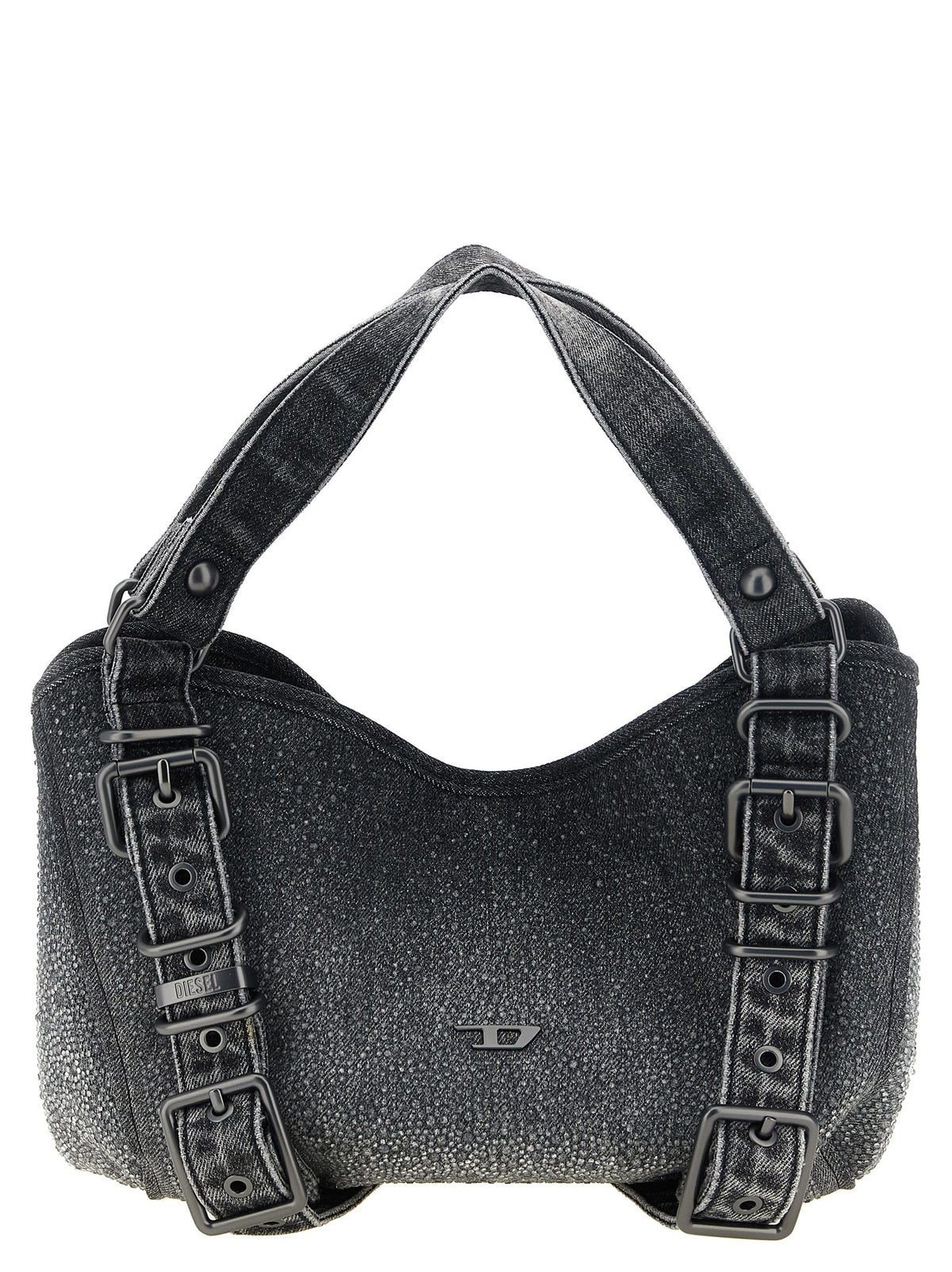 Black Cotton Handbag