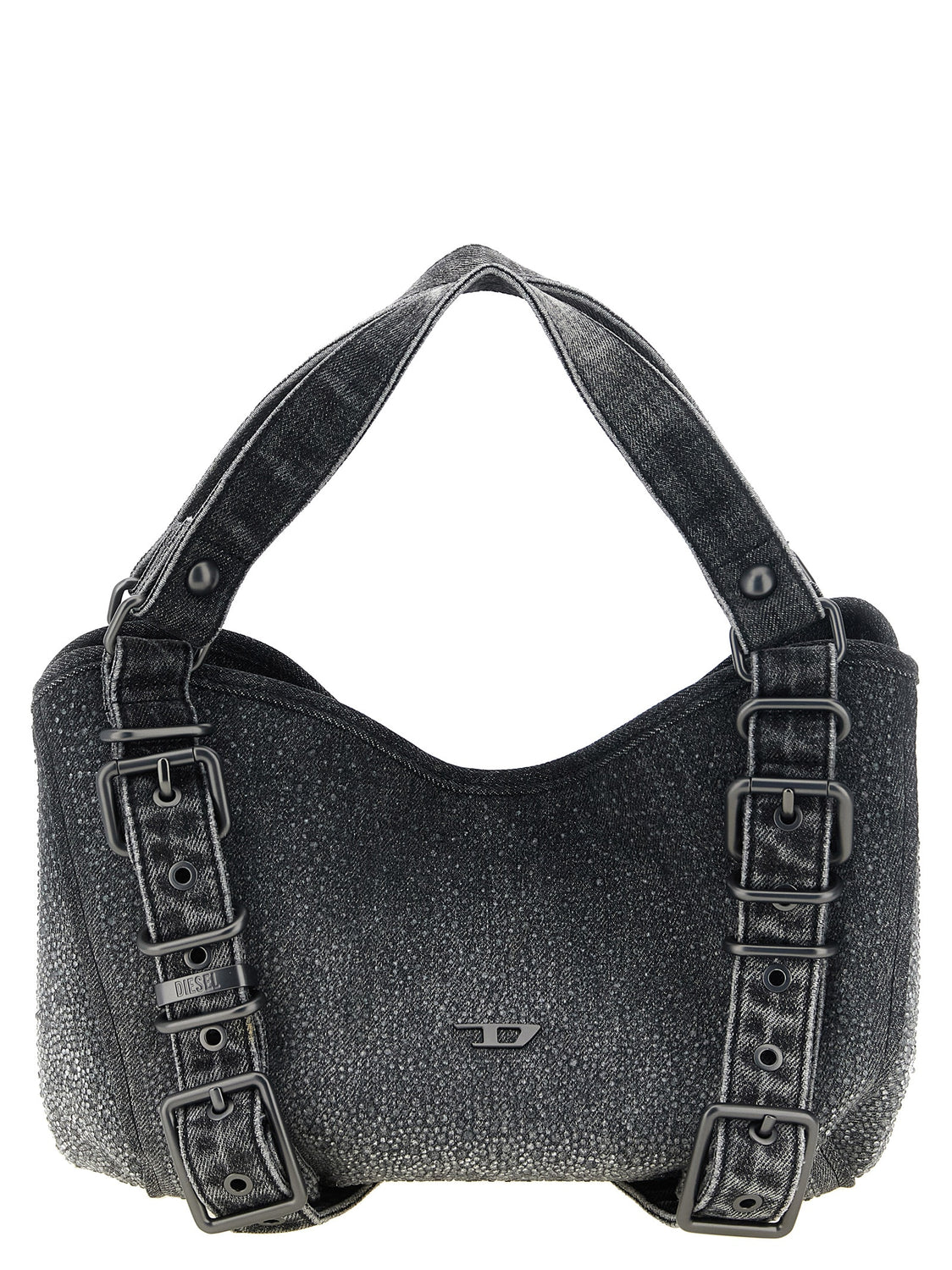 Black Cotton Handbag