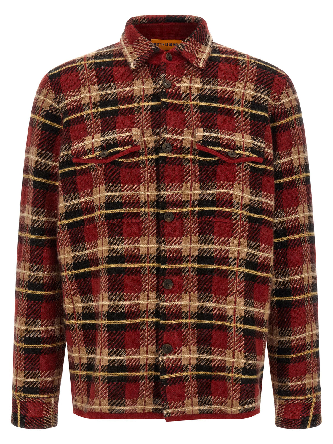 Red Cashmere Blouse