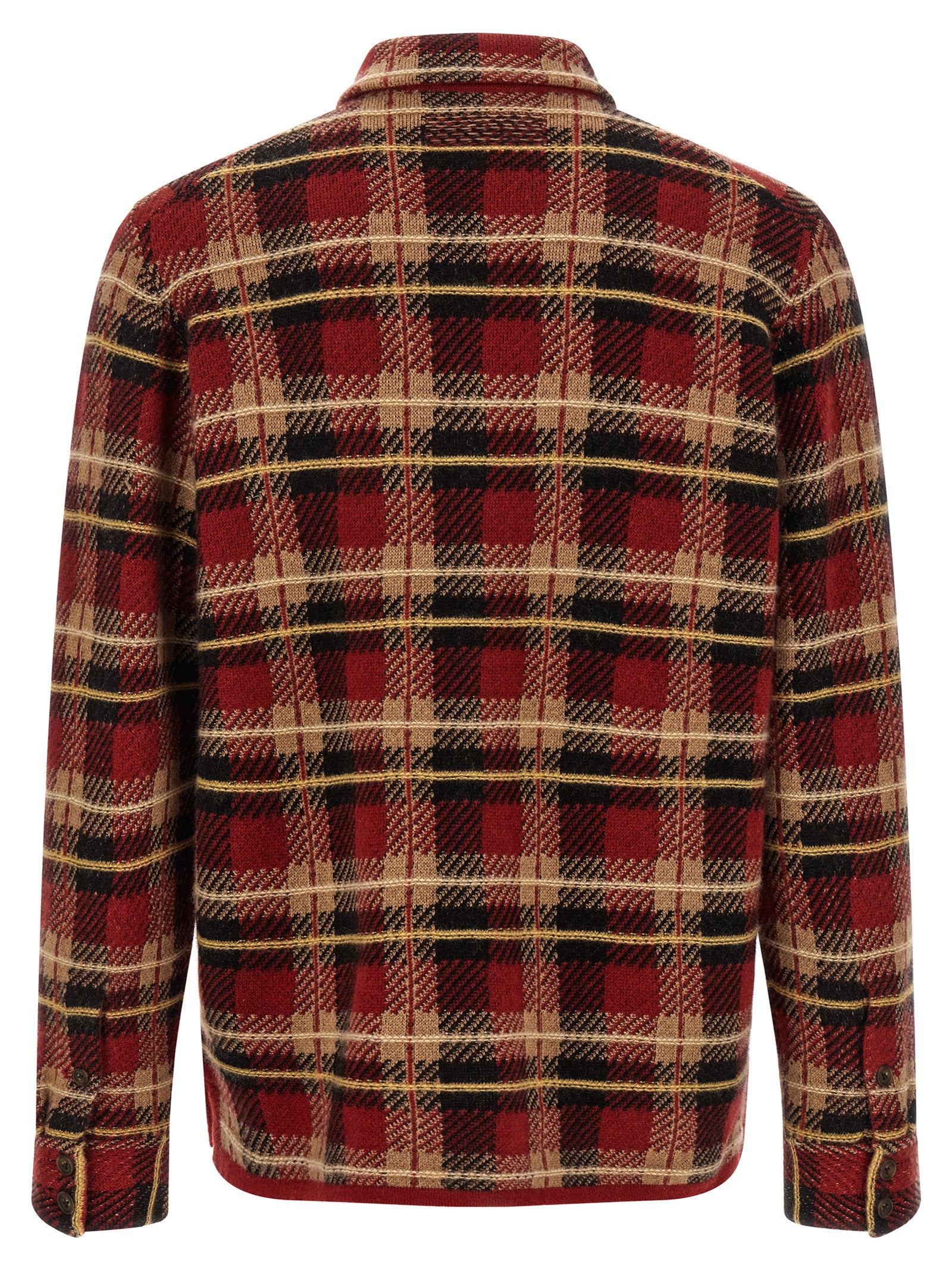 Red Cashmere Blouse