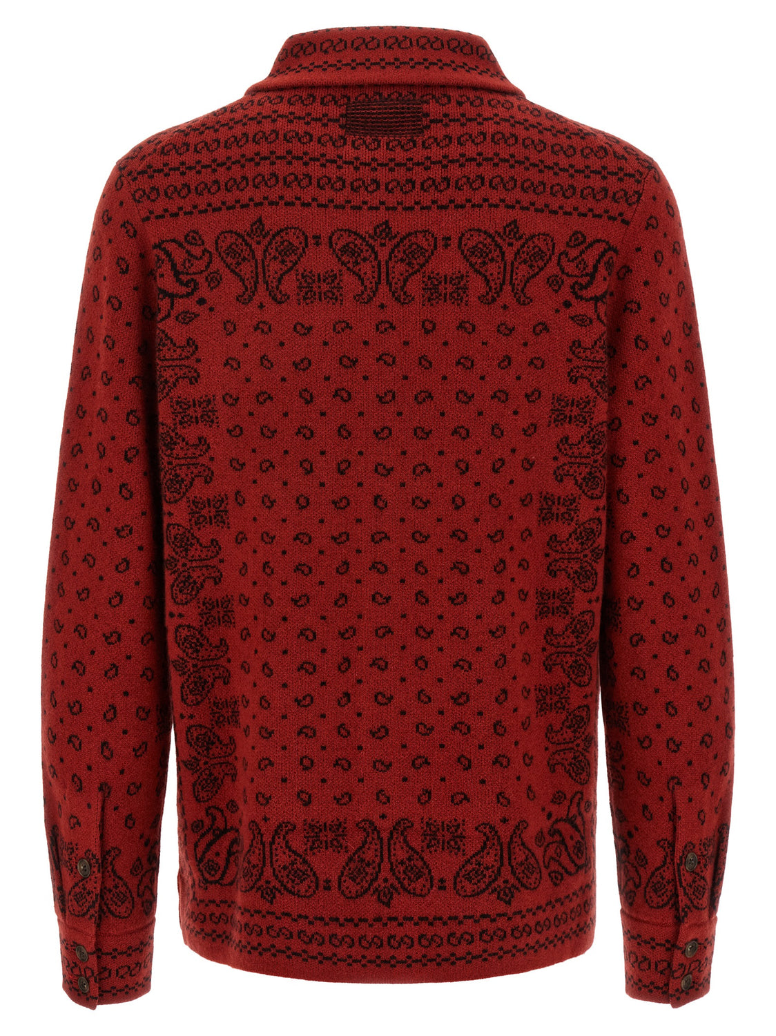 Red Cashmere Blouse