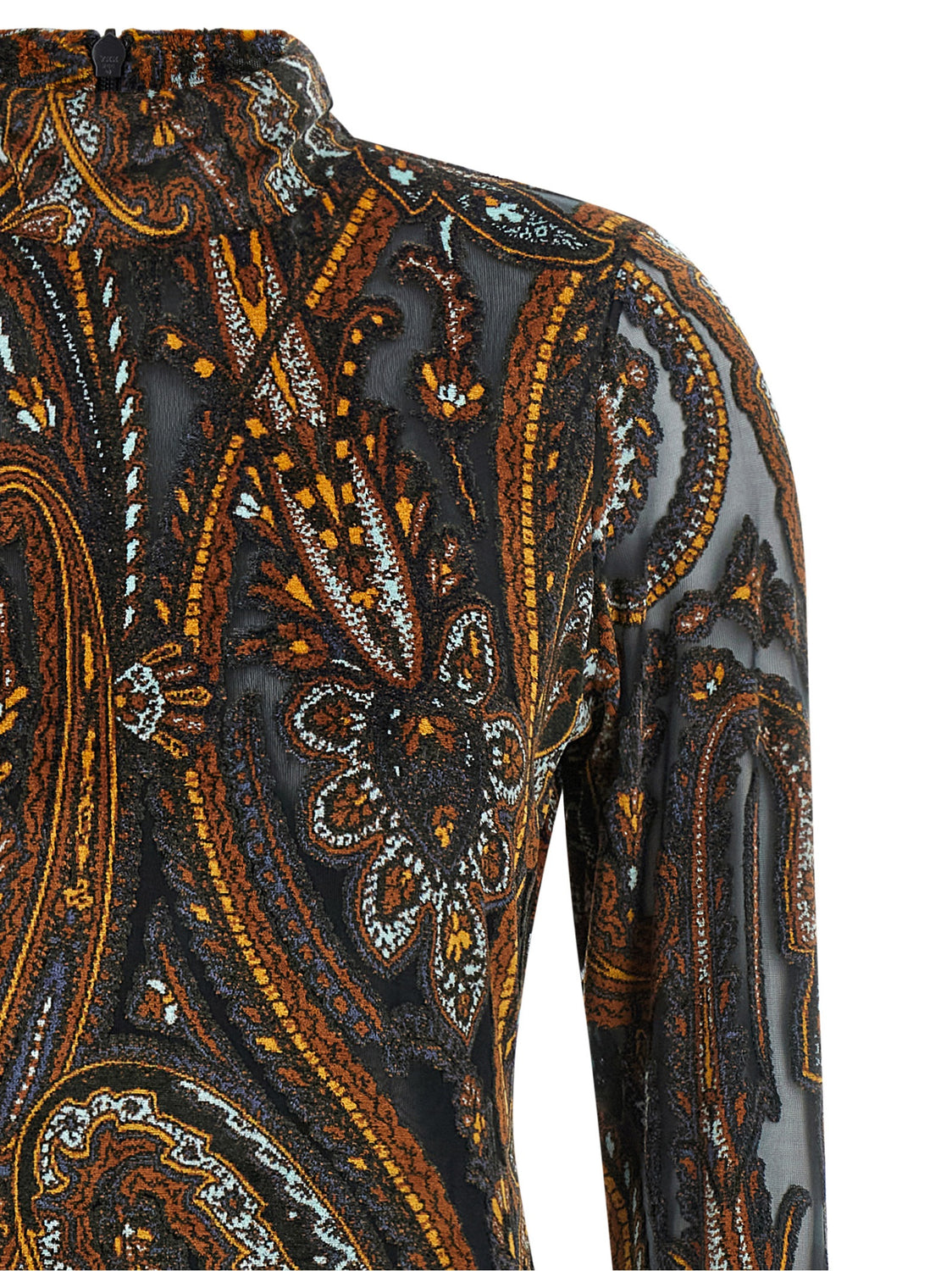 Multicolor Viscose Short Dress