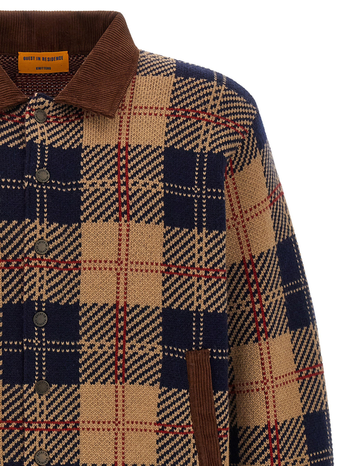 Multicolor Wool Bomber