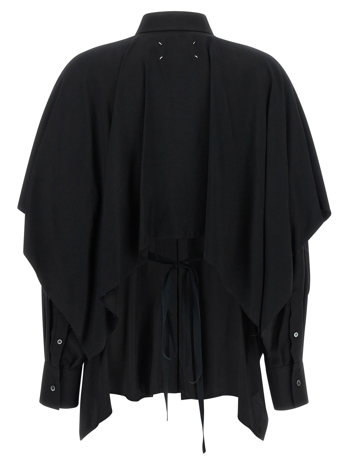Black Viscose Blouse