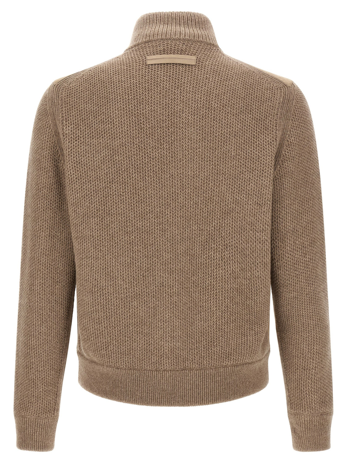 Beige Cashmere Cardigan