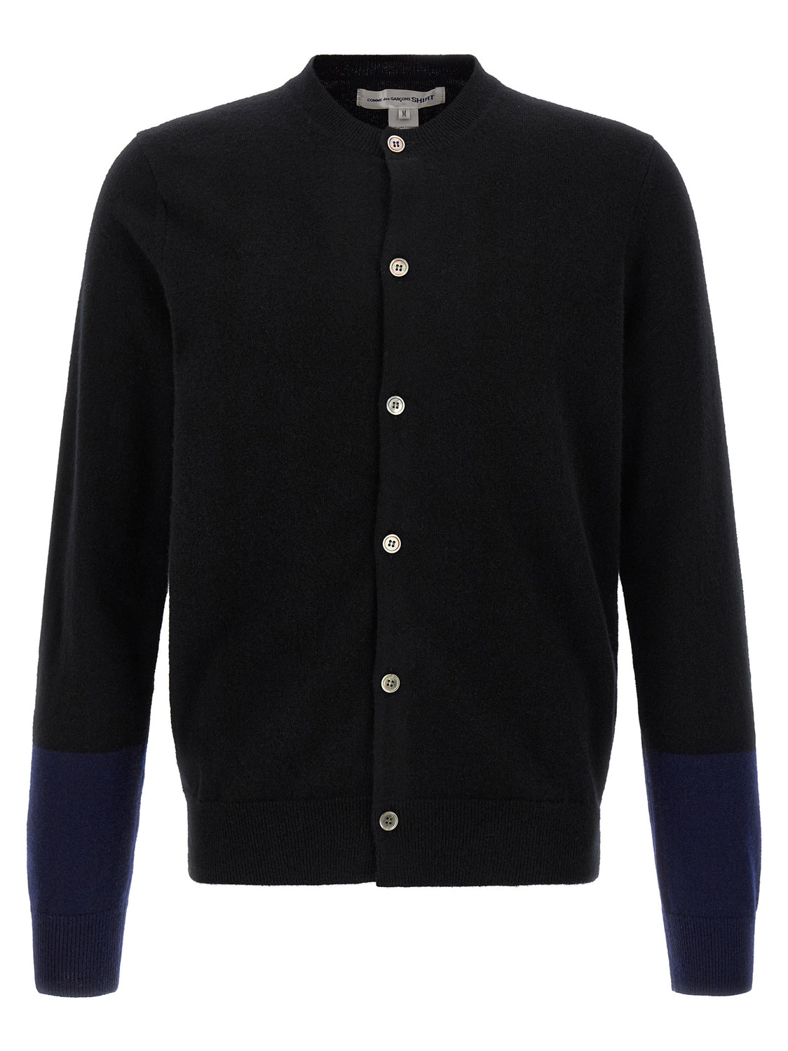 Black Wool Cardigan