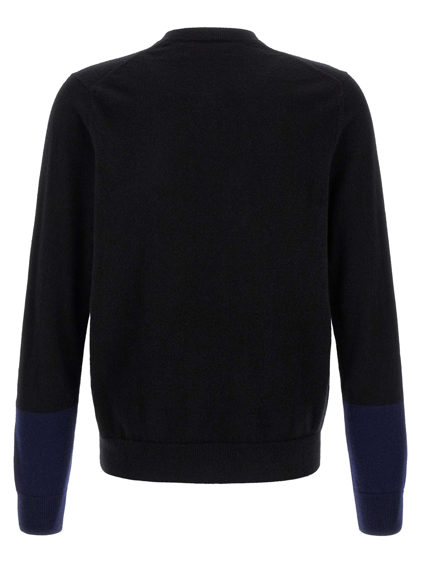 Black Wool Cardigan