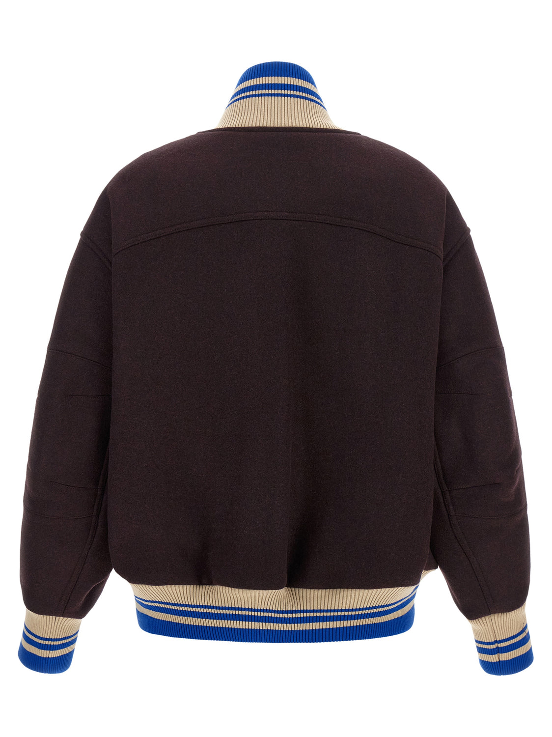 Purple Wool Bomber
