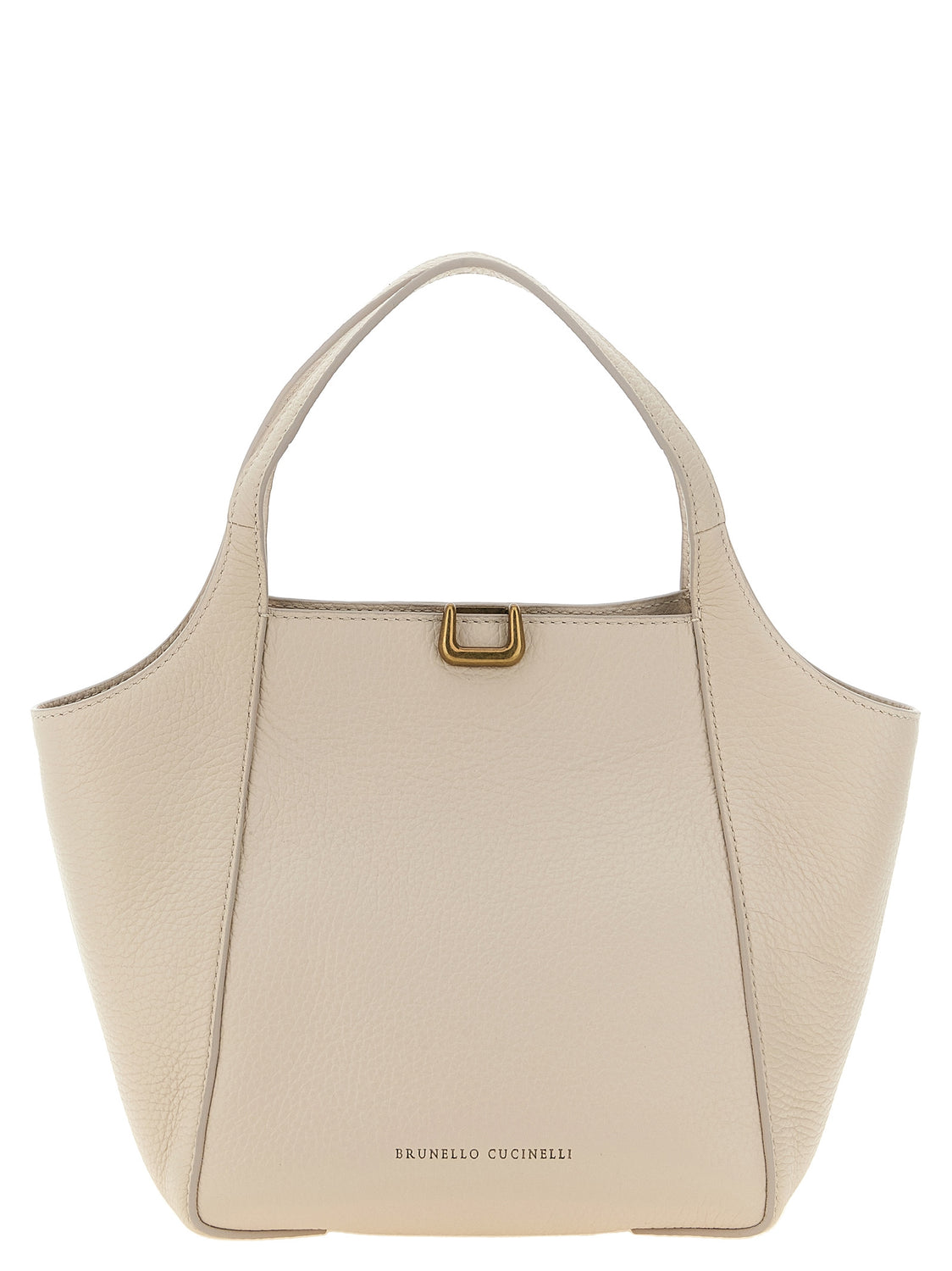 Beige Nubuc Leather Handbag