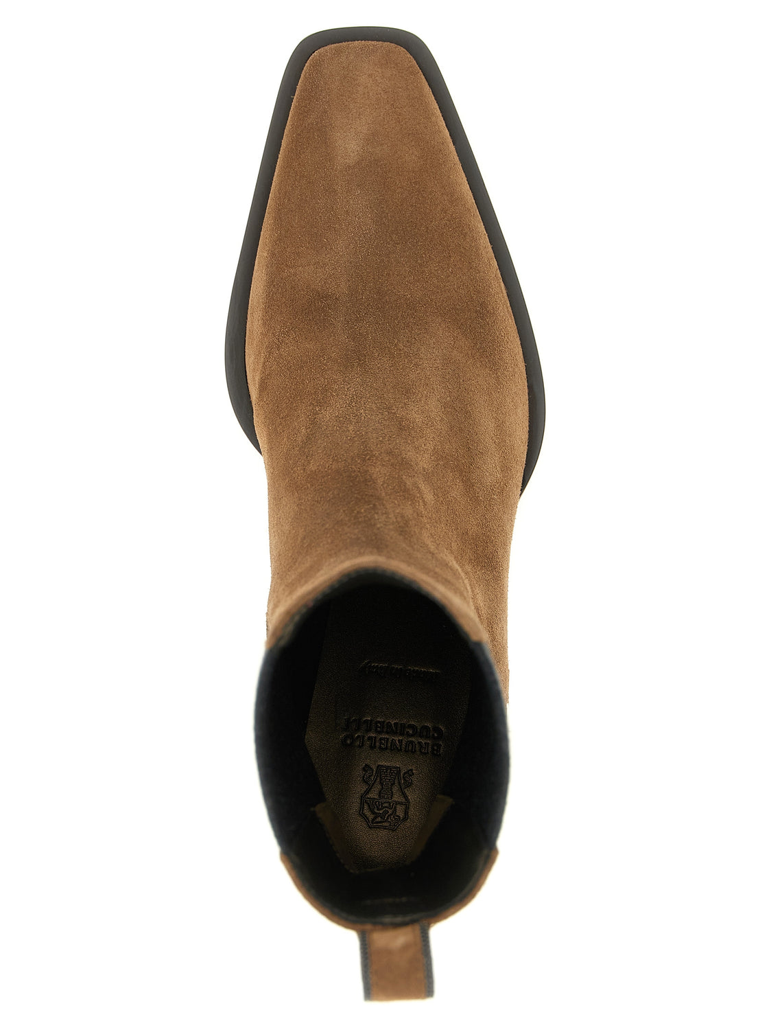 Brown Calfskin Chelsea Boots