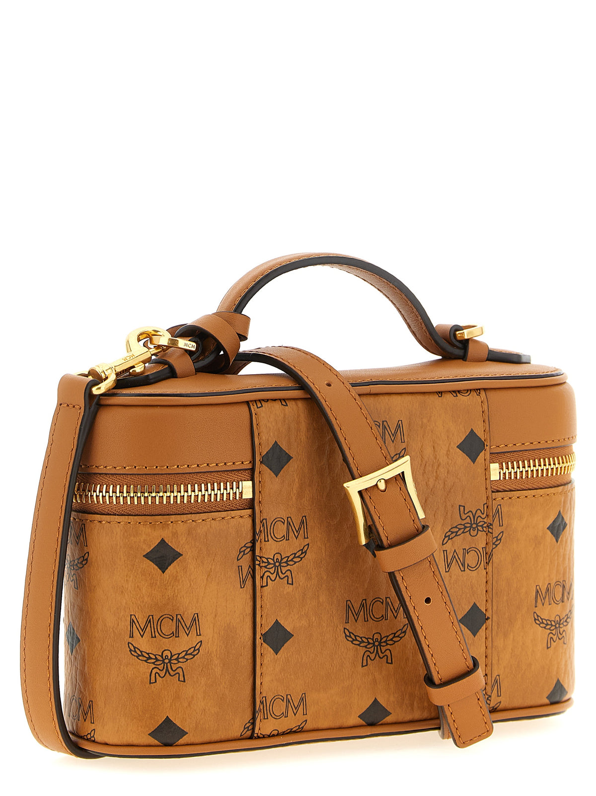 Brown Polyethylene Handbag