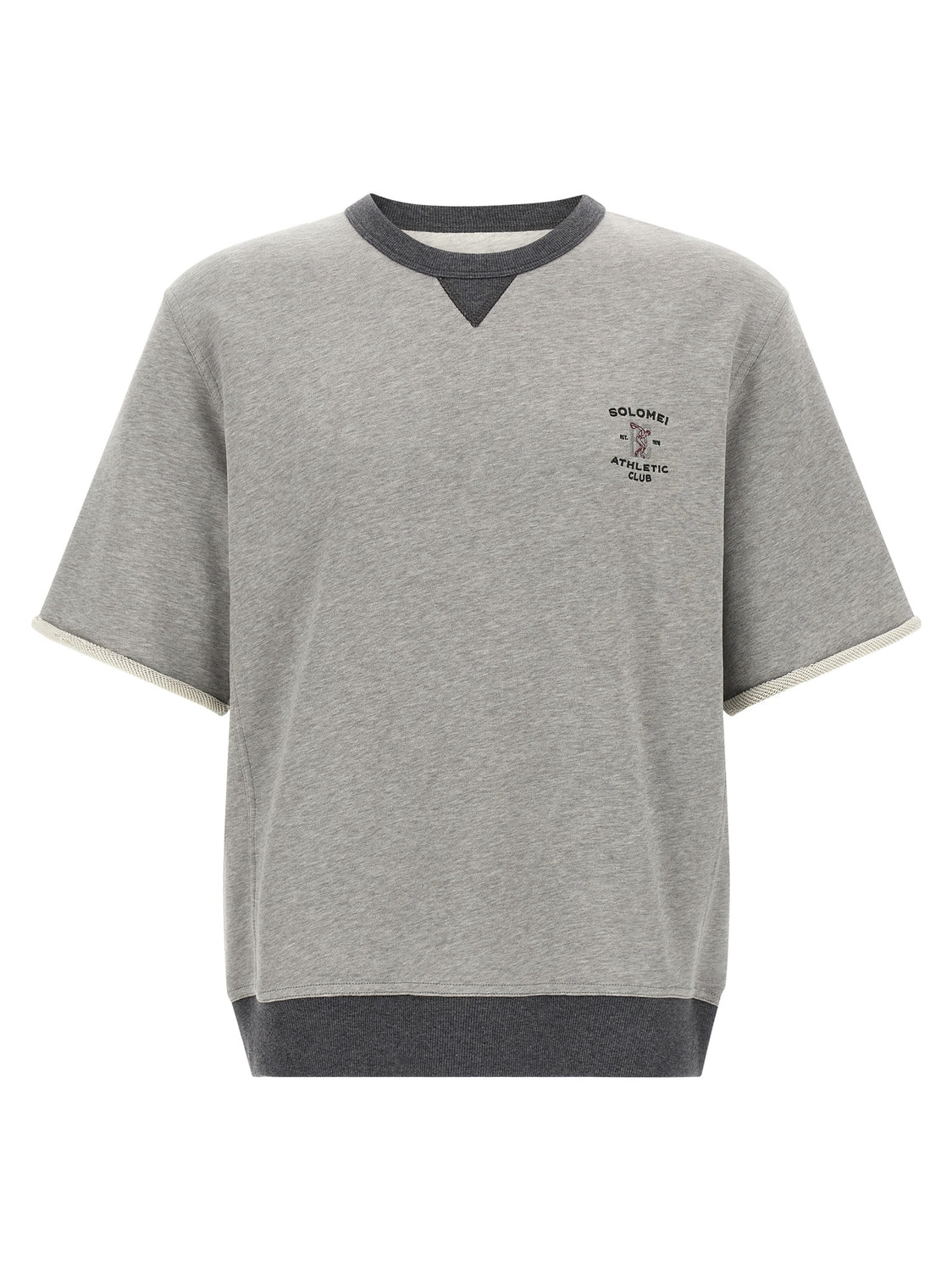 Gray Cotton Sweatshirt