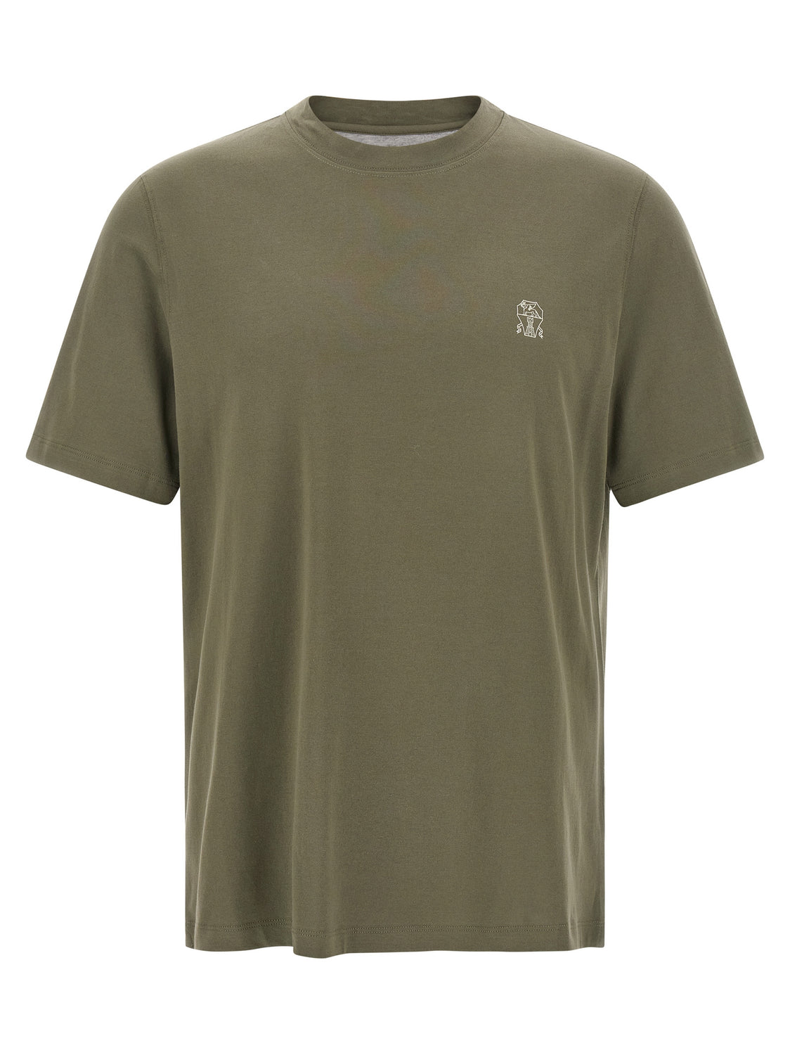 Bicolor Cotton T-Shirt