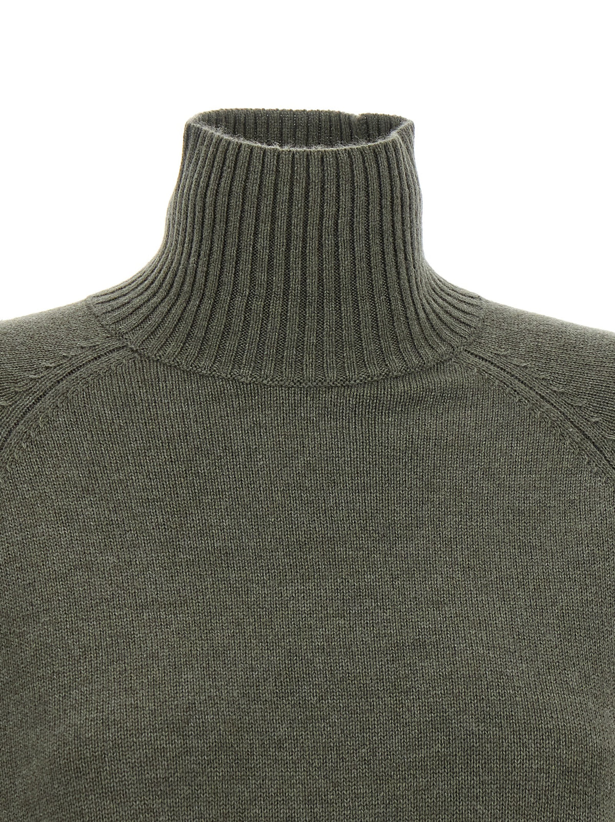 Bicolor Cashmere Cardigan