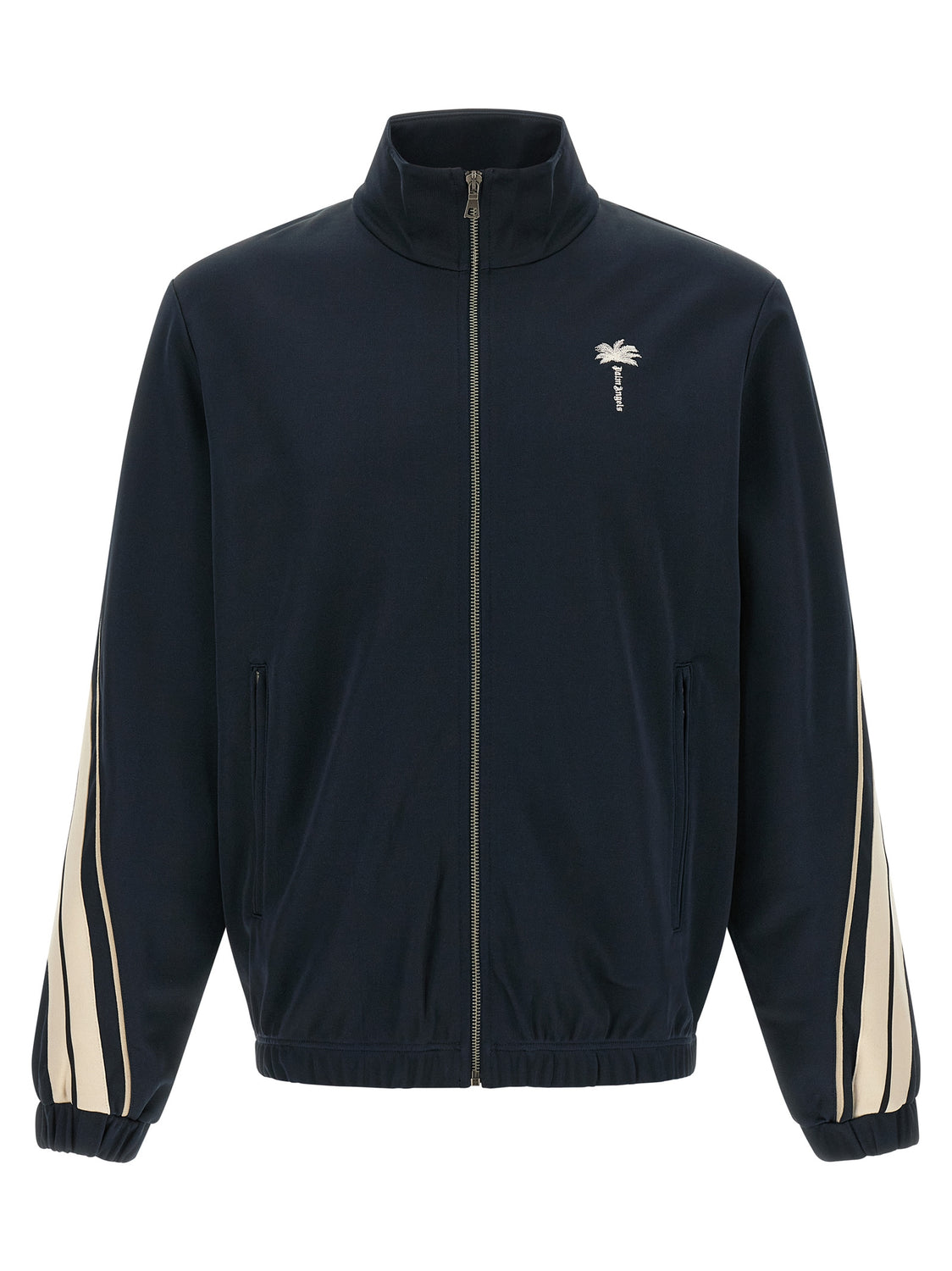 Blue Polyester Sweatshirt