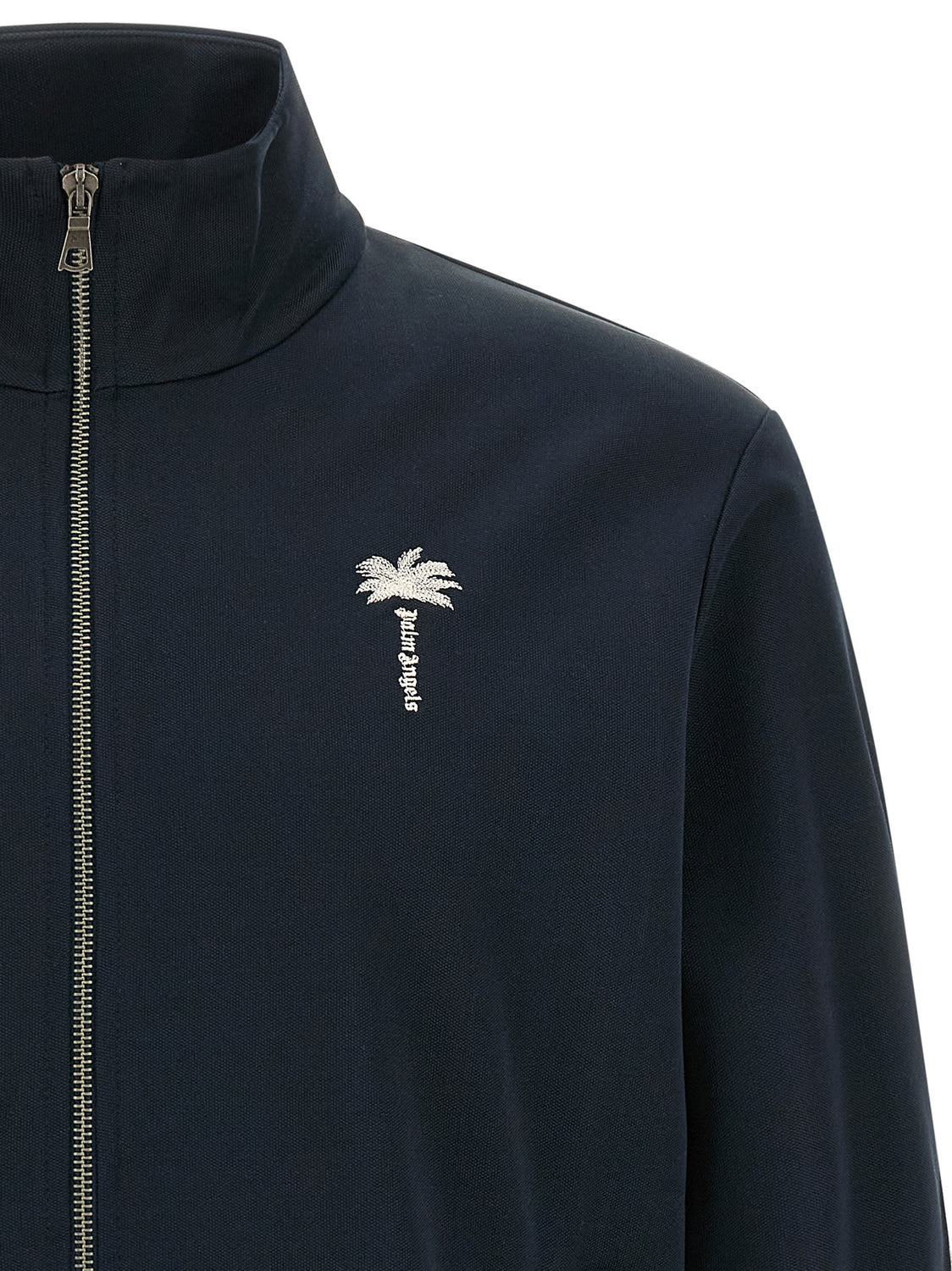 Blue Polyester Sweatshirt