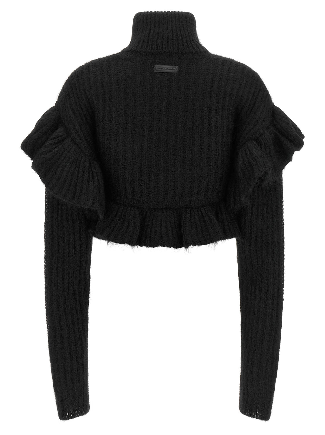 Black Mohair Cardigan