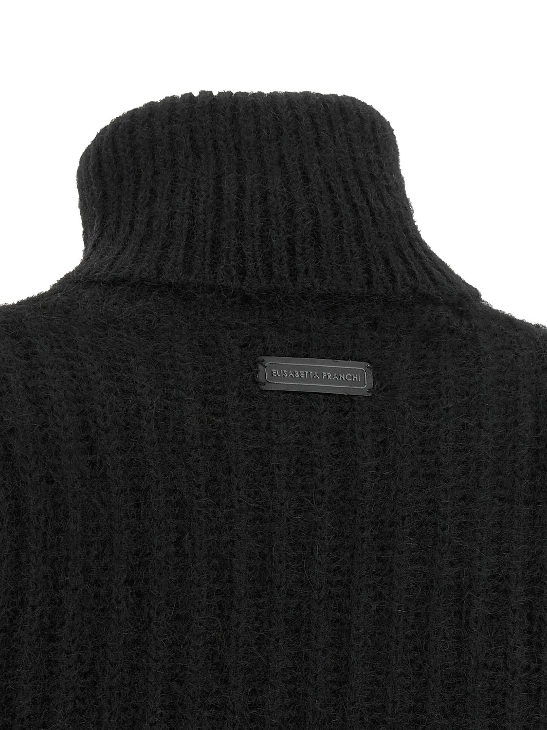 Black Mohair Cardigan