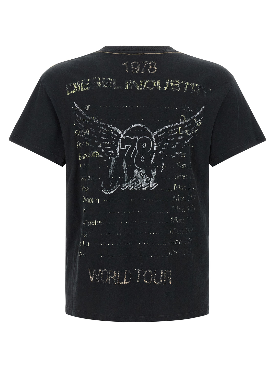 Black Cotton T-Shirt
