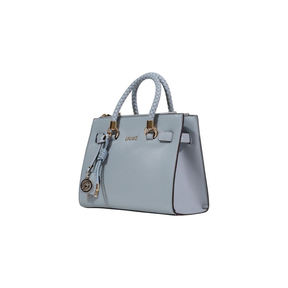 Blue Polyethylene Handbag
