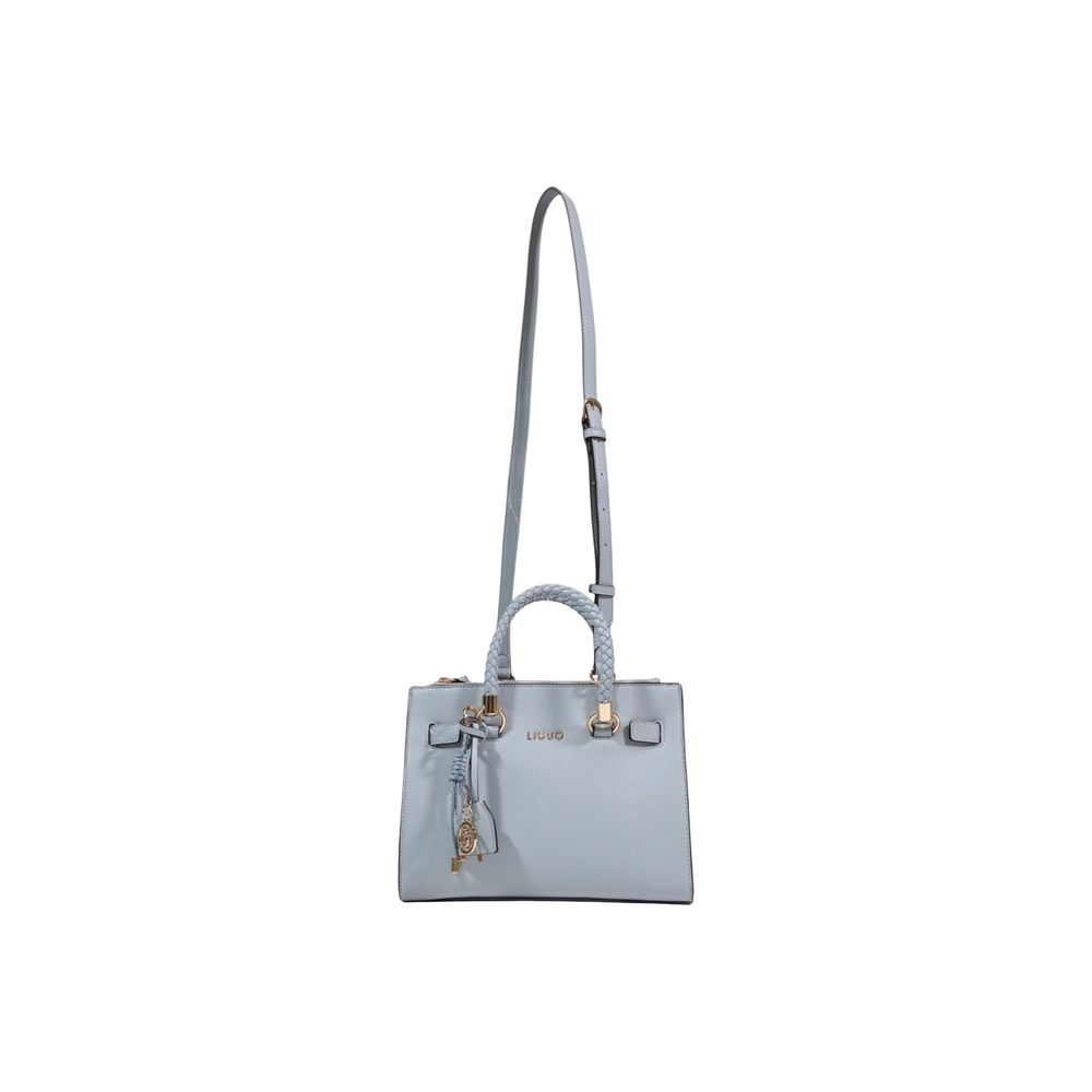 Blue Polyethylene Handbag