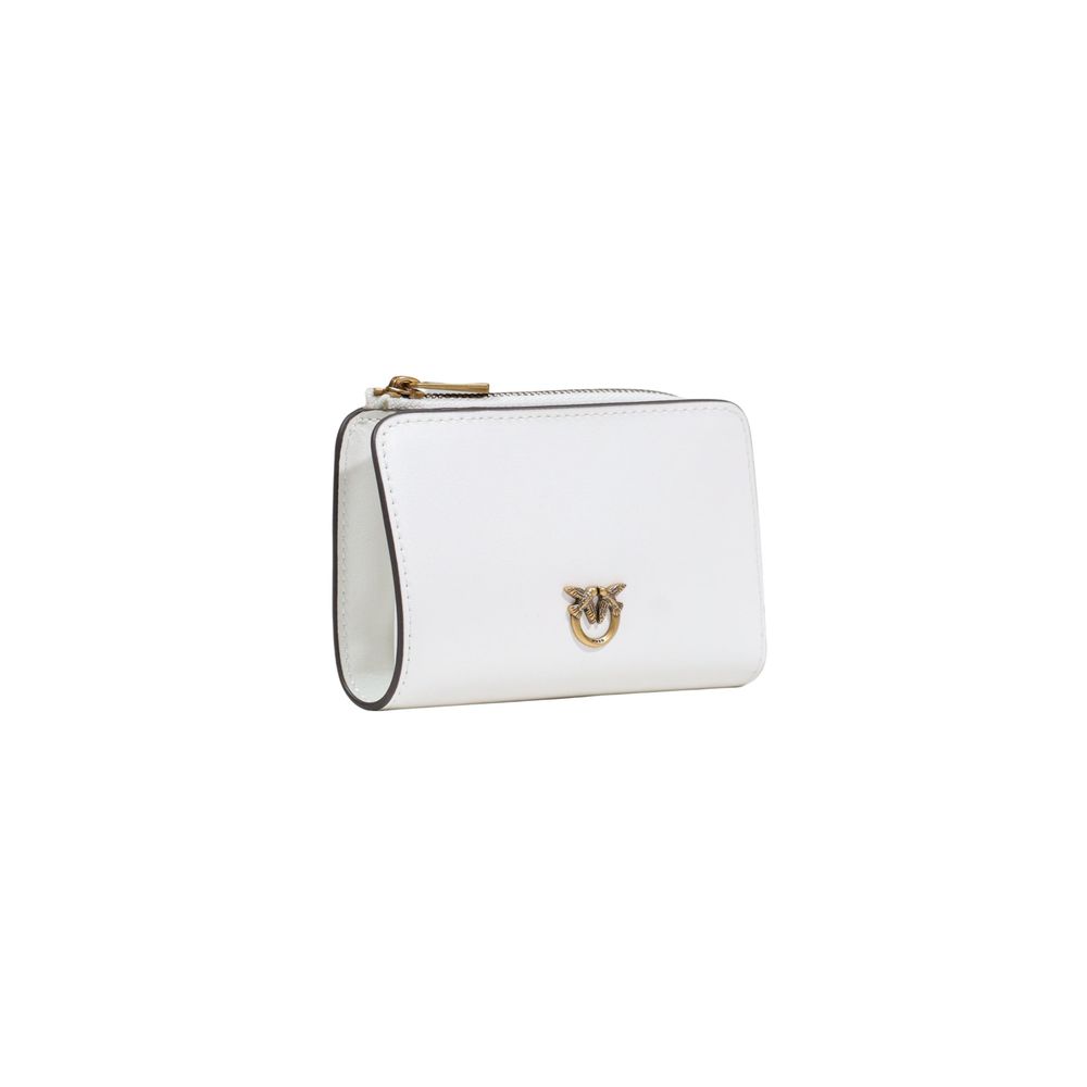 White Leather Wallet